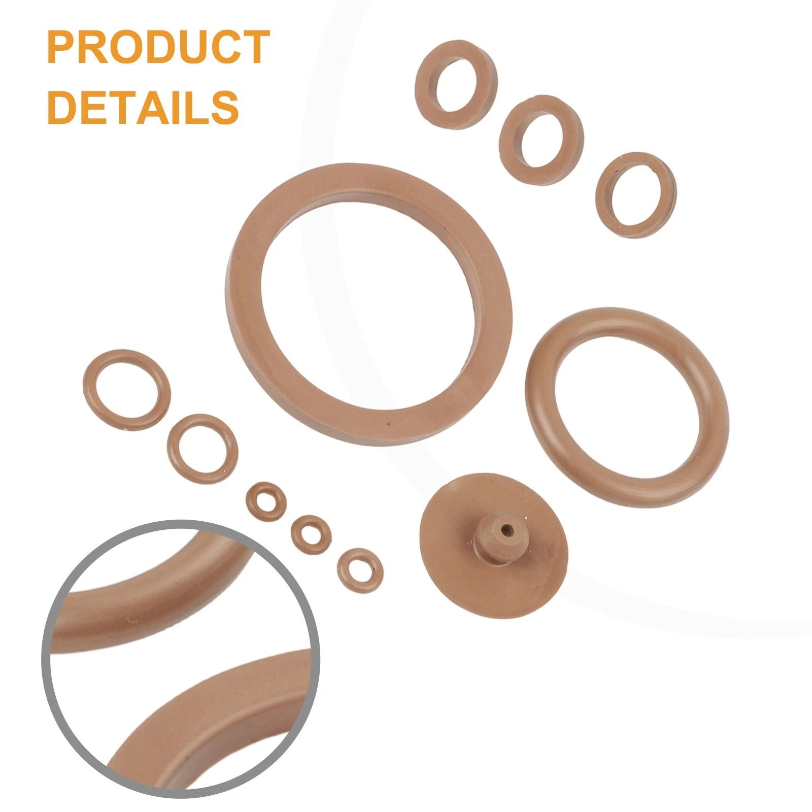 Rubber Sealing Rings for Gardening Spray (10pc Set)