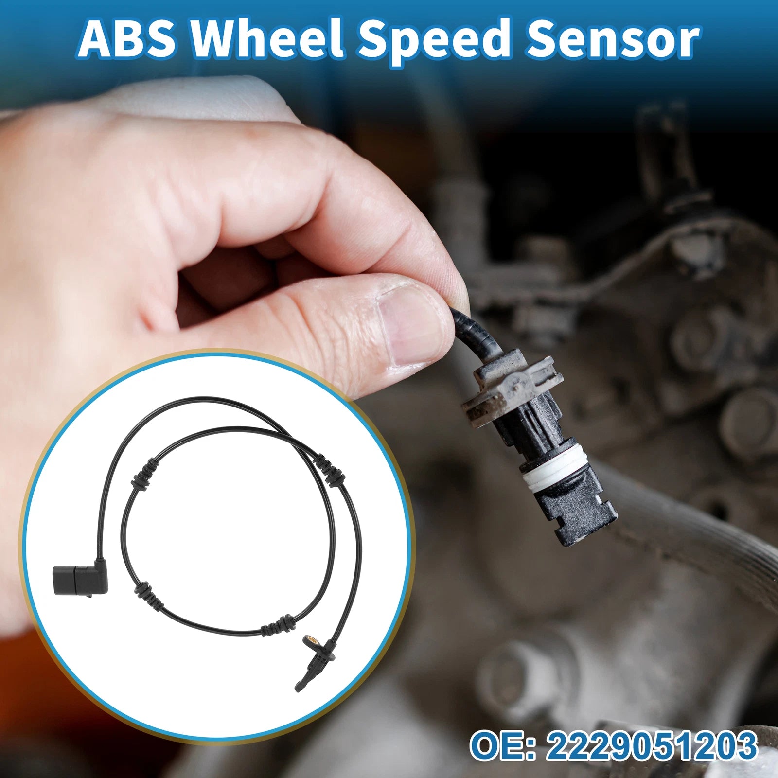 ABS Wheel Speed Sensor Replacement for Mercedes-Benz S65 AMG (2014–2019)