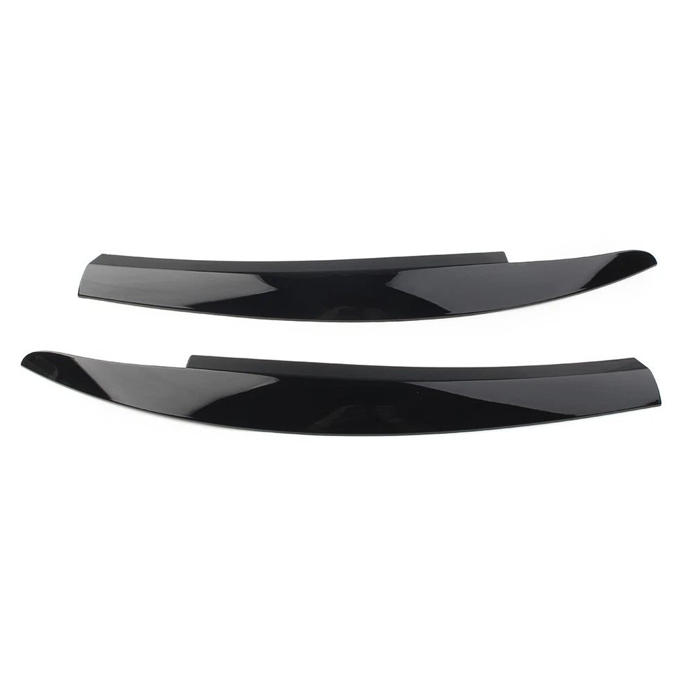 Headlight Eyebrow Eyelid Trim for VW Scirocco (2009–2017) - Glossy Black