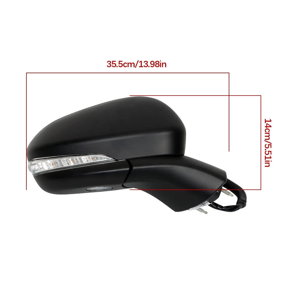 Right Side View Mirror for Ford Fusion (2015–2017) 12 Pins