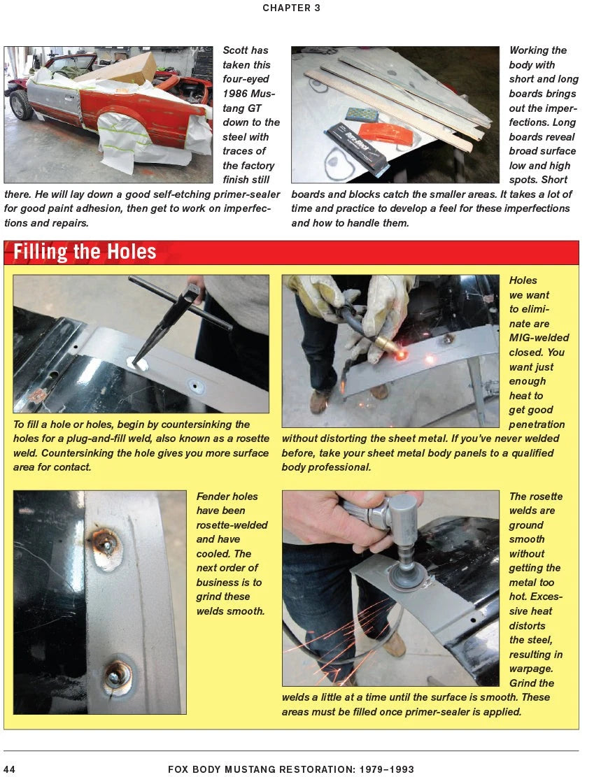 Restoration Manual for Ford Mustang Fox Body (1979–1993)