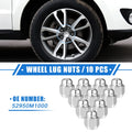 10pcs Wheel Lug Nuts Replacement for Hyundai Santa Fe M12x1.5 (2001–2018)