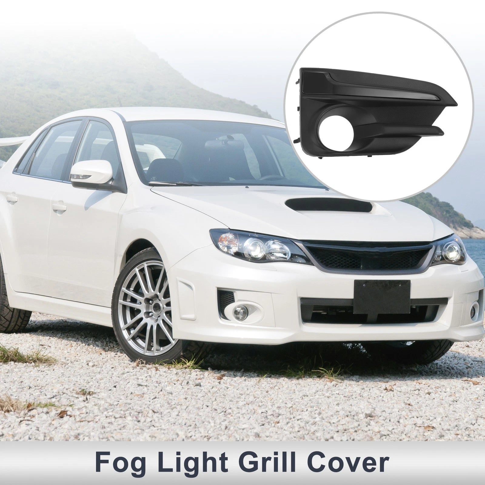 1 Pcs Front Right Fog Light Grille Replacement for Subaru Impreza (2017–2019)