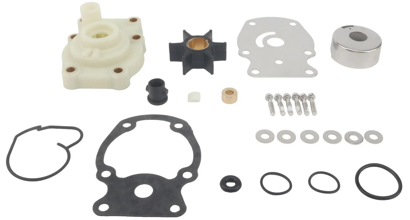 Outboard Water Pump Repair Kit 393630 for Johnson Evinrude 20-35 HP (2-S)
