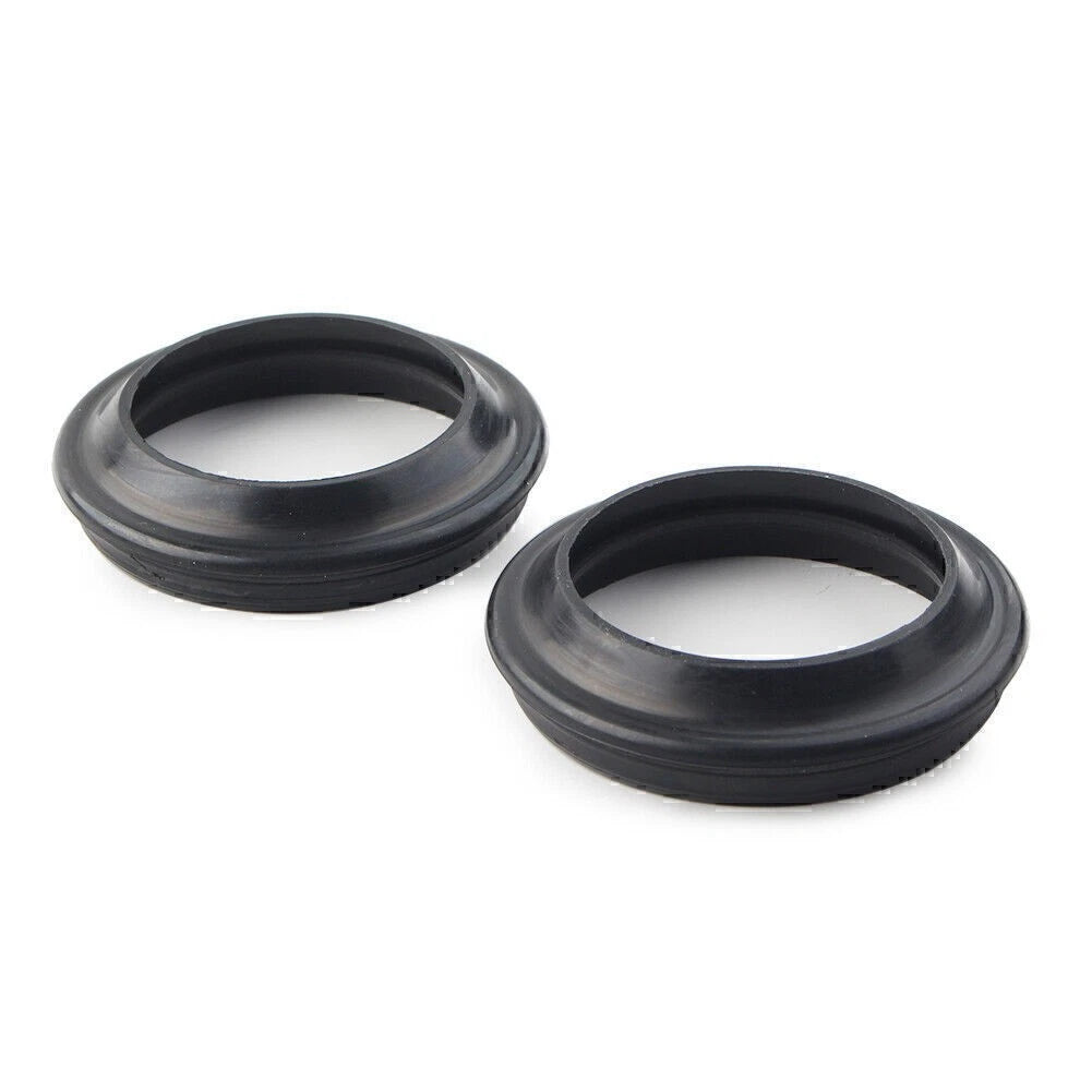 2X Front Fork Damper Shock Absorber Dust Seals for Motorcycle (Universal)
