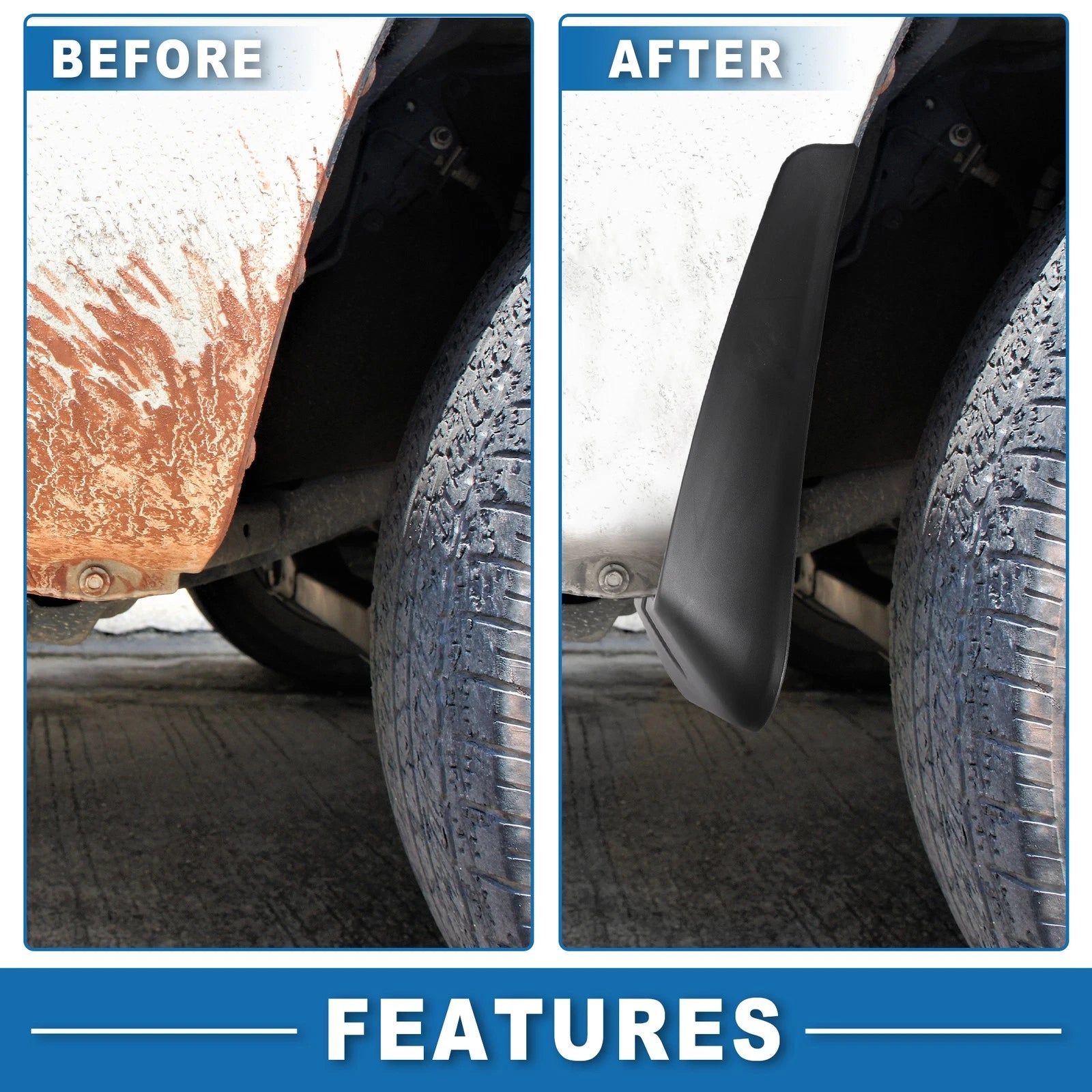 Mud Flap Splash Guard for Hyundai Sonata (2020–2022)