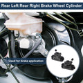 Rear Left Brake Wheel Cylinder Replacement for Toyota Corolla (1986–2002)