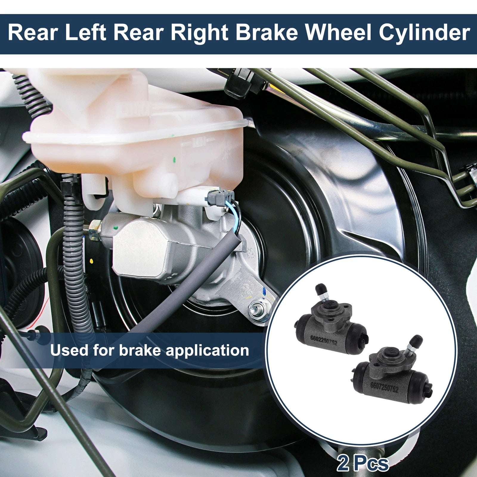Rear Left Brake Wheel Cylinder Replacement for Toyota Corolla (1986–2002)
