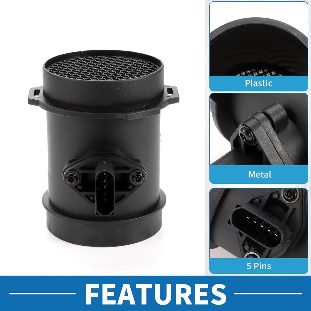 Mass Air Flow Sensor Assembly Replacement for BMW 745i V8 (2002–2005)