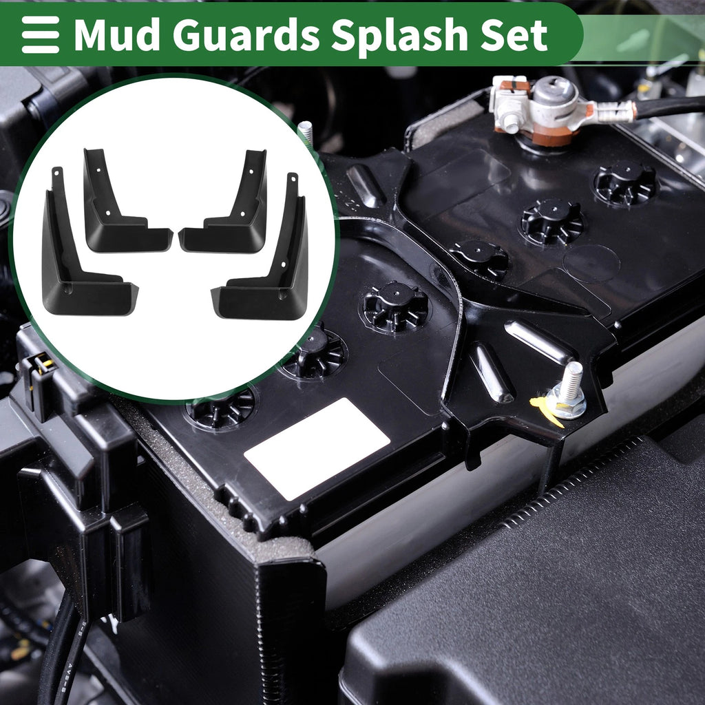 Mud Flaps Splash Guards Front Set with Mount Accessories for Chevrolet Cavalier (2019–2024)