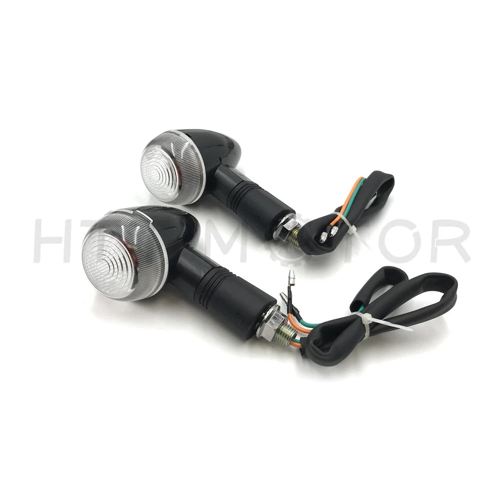 Bullet Turn Signals for Universal Motorcycles (Amber)