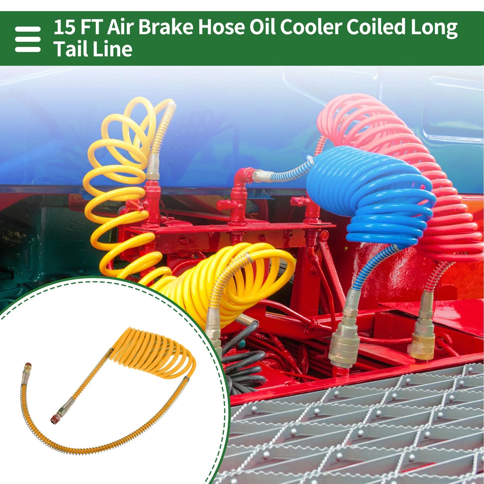 Air Brake Hose for Universal Applications (15 Feet)