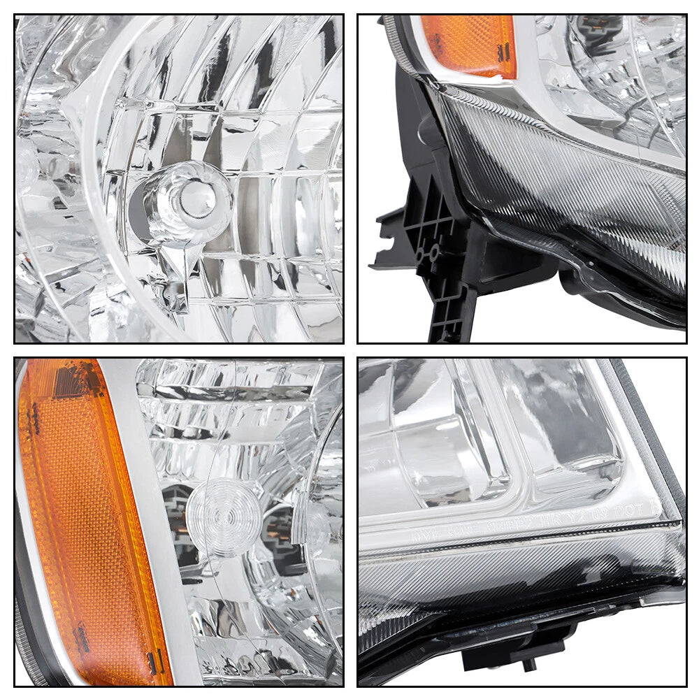 Headlight Assembly for Honda Pilot (2009–2011) Passenger Halogen