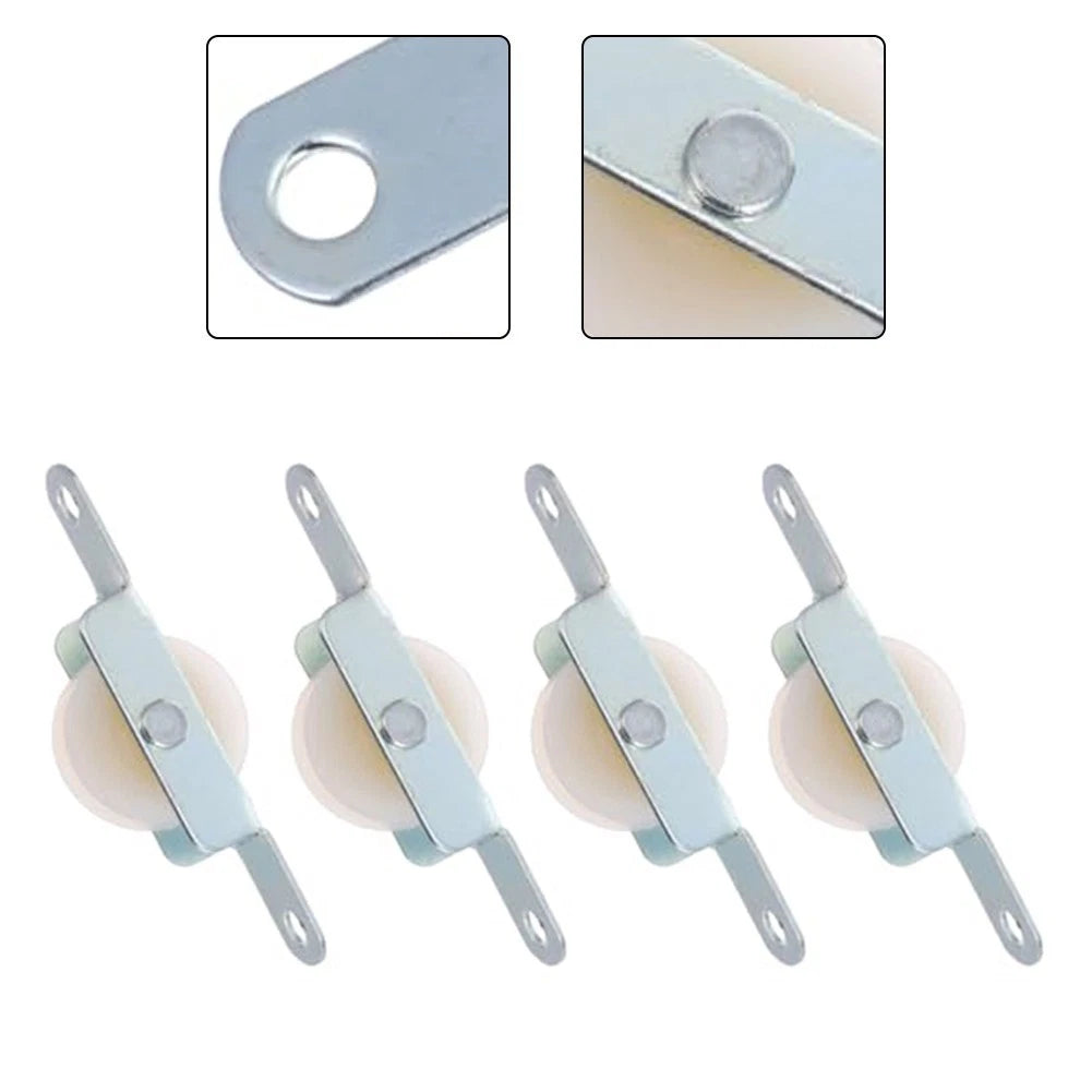 4X Parasol Rope Pulley Bracket for Patio Umbrellas (Easy Install)