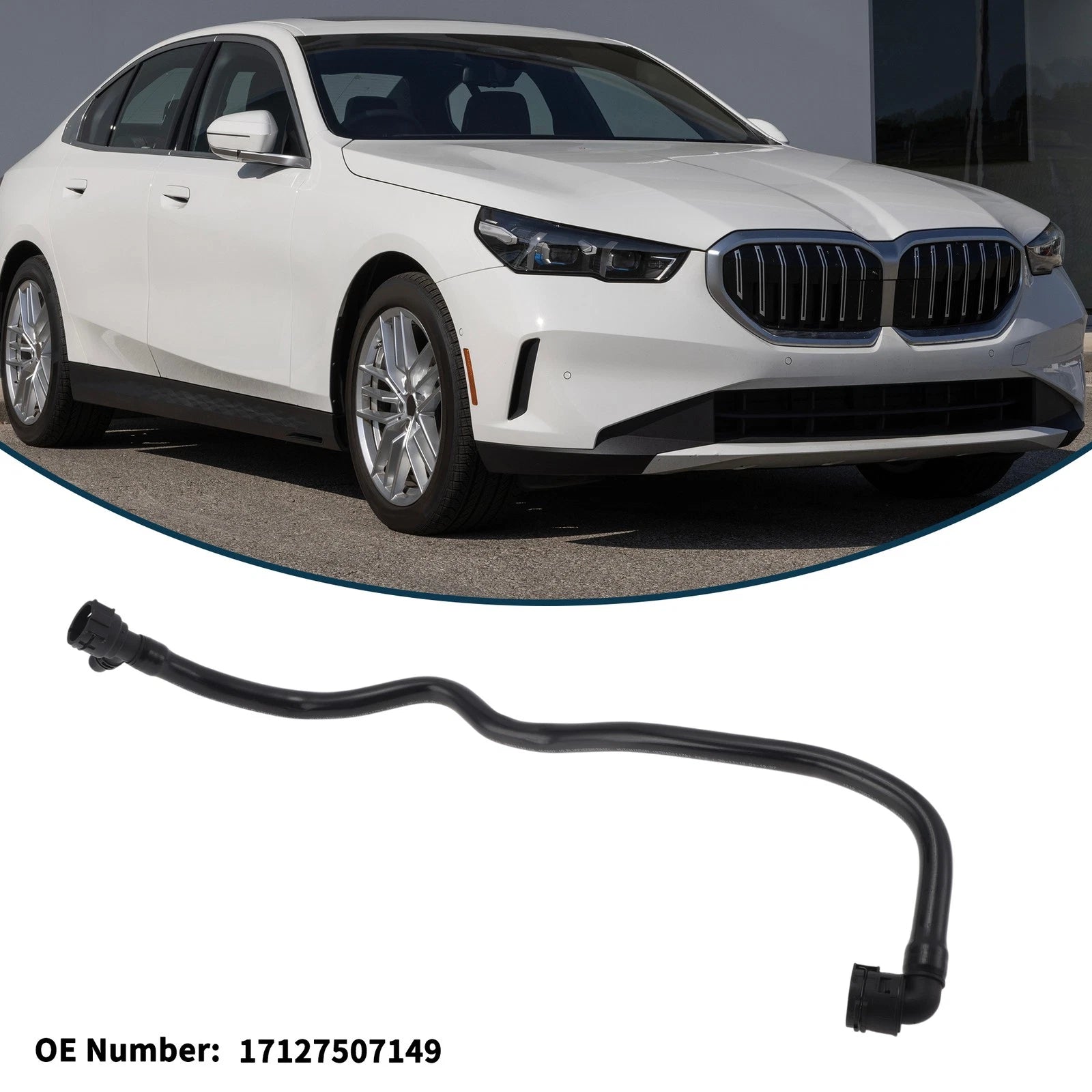 Radiator Hose Replacement for BMW 530e 2.0L 2018–2023