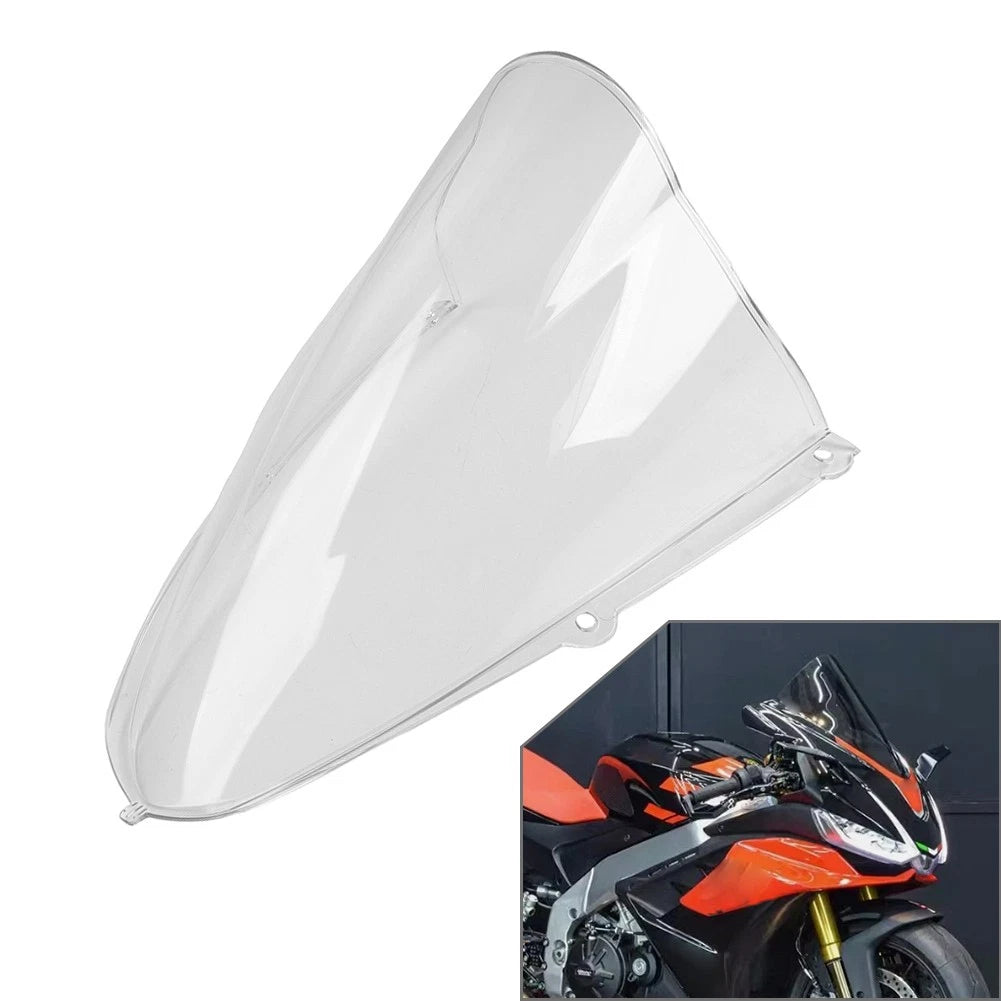Tall Front Windscreen Wind Deflector for Aprilia RSV4 (2021–2024)