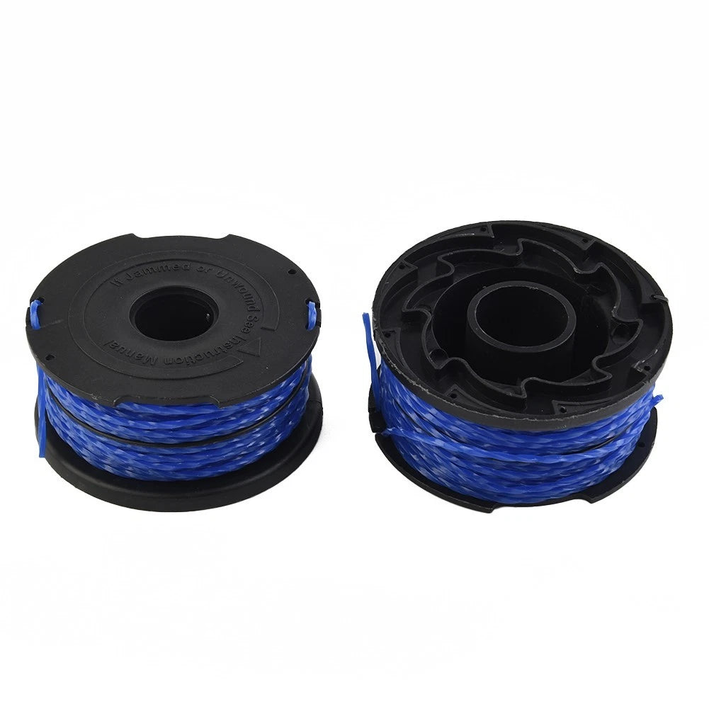 2 Pack Spool & Line for Black & Decker Trimmer (GL652, GL653, GL65)