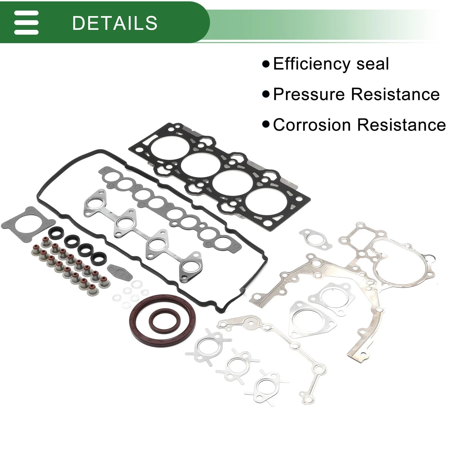 Cylinder Head Gasket Kit Replacement for Hyundai Santa Fe 2.0L (2001–2005)