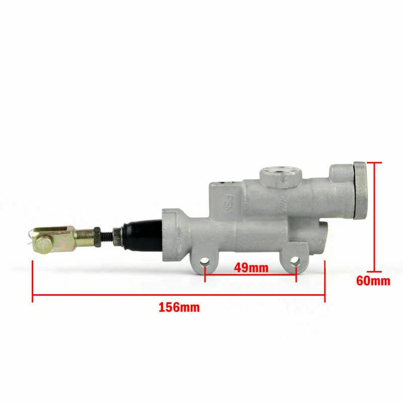 Rear Brake Master Cylinder Fluid Reservoir for Honda CR125 CR250 CRF150 (2002–2007)
