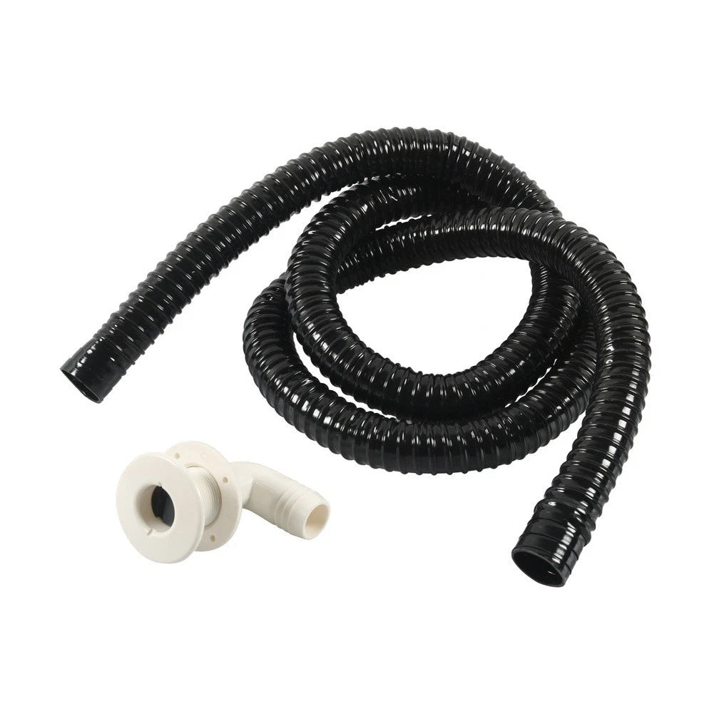 Bilge Drain Fitting Kit for Marine (1-1/8 Inch)