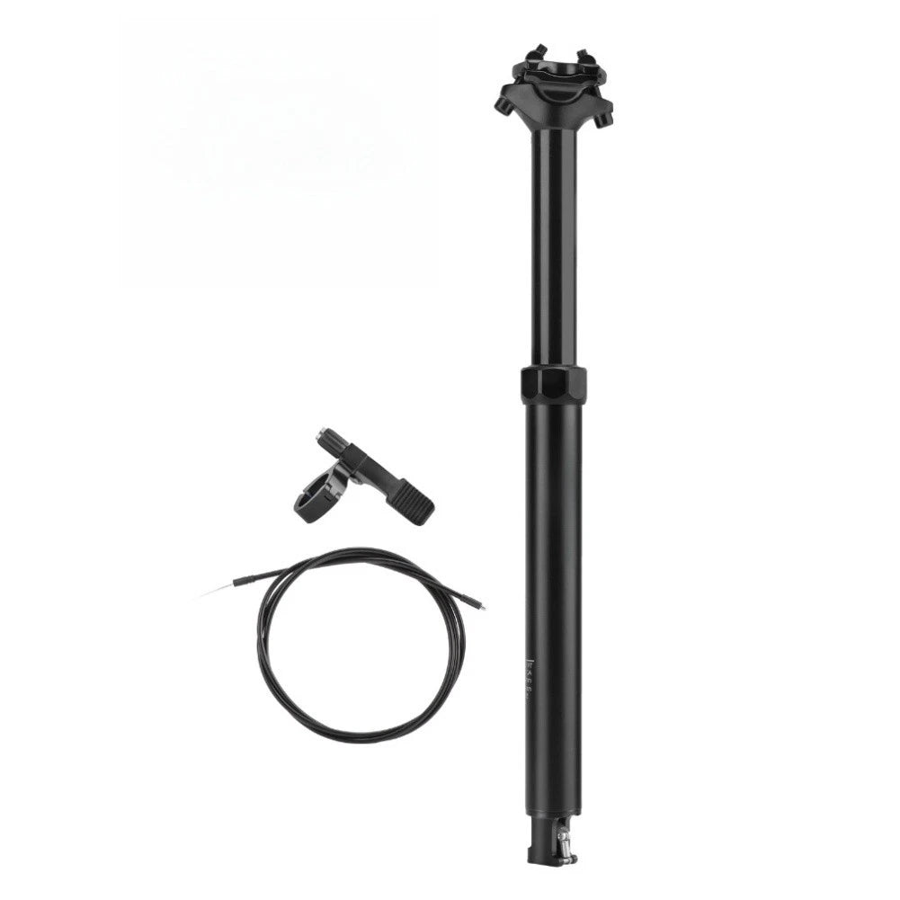 Internal Cable Dropper Seatpost 27.2/30.9/31.6mm Remote Lever for Trail Riding
