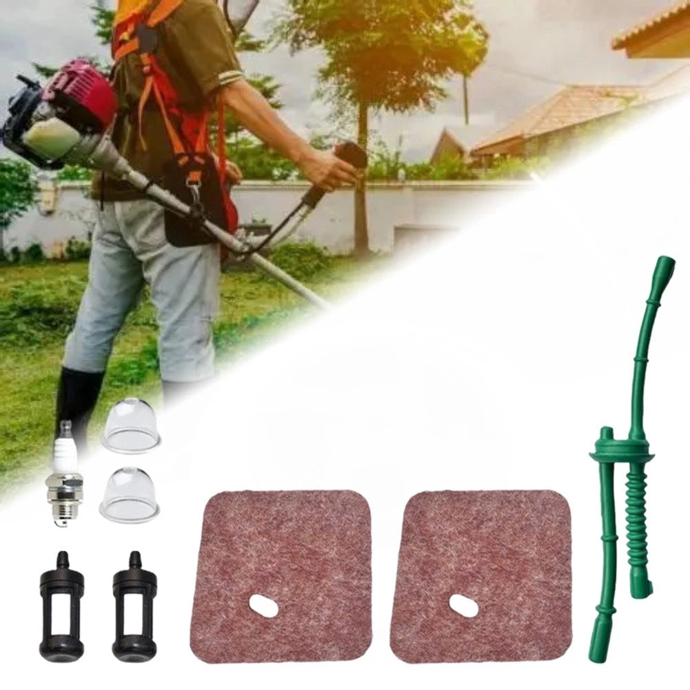 Fuel Pipe and Air Filter Kit for Stihl FS38 FS45 FS55 FS85 (2000–2023)