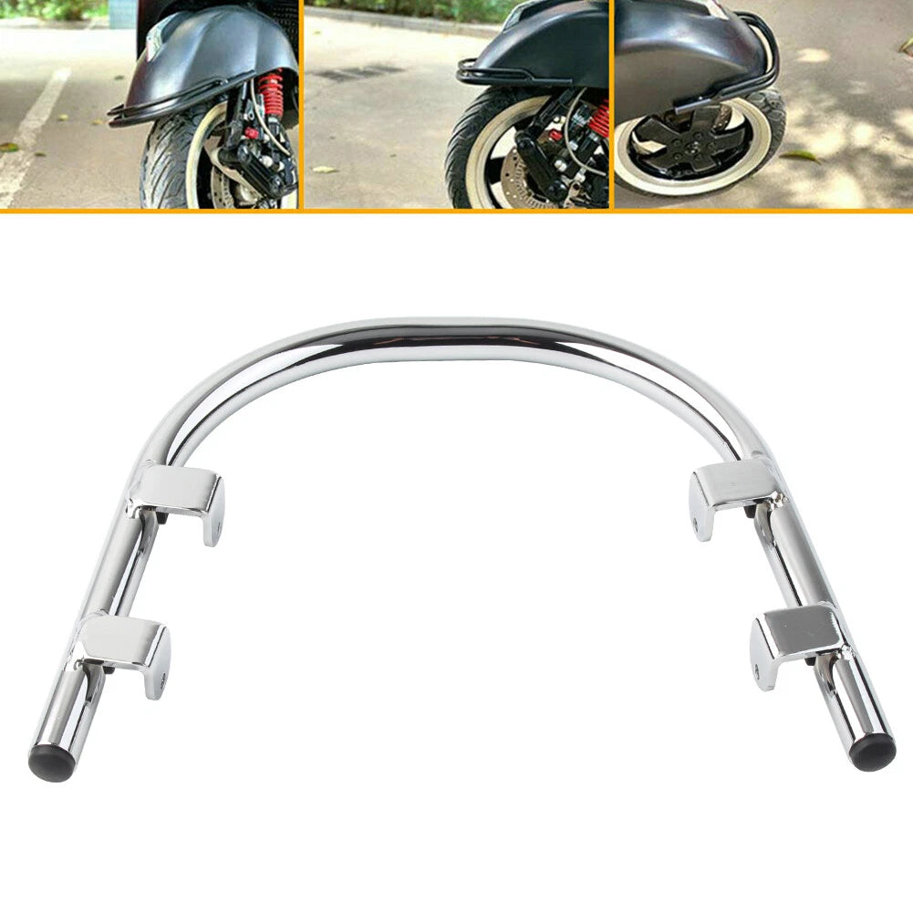 Front Fender Bumper Guard for Piaggio GTS300 (2008–2023) Chrome