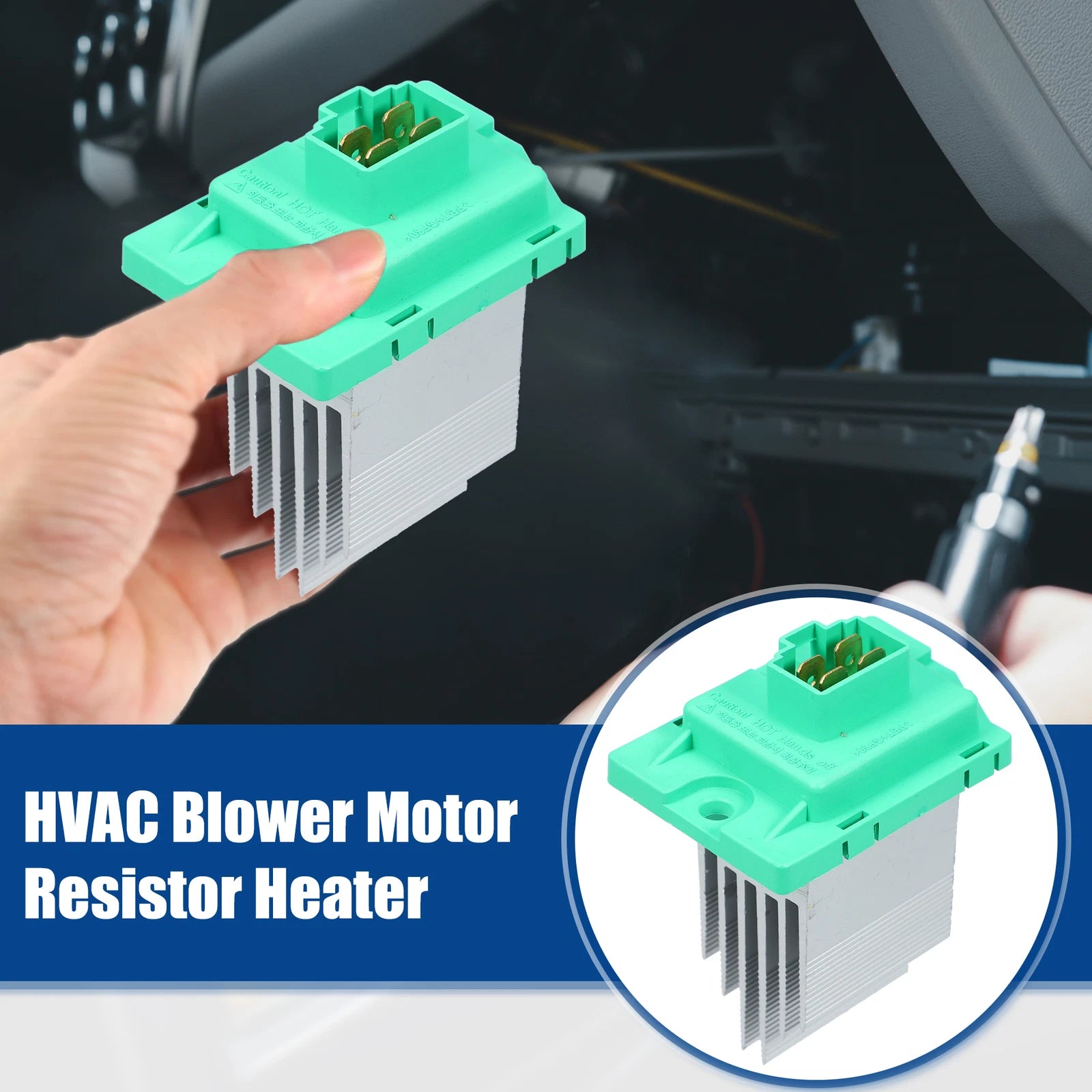 HVAC Blower Motor Resistor Heater Replacement for Kia Soul (2010–2017)