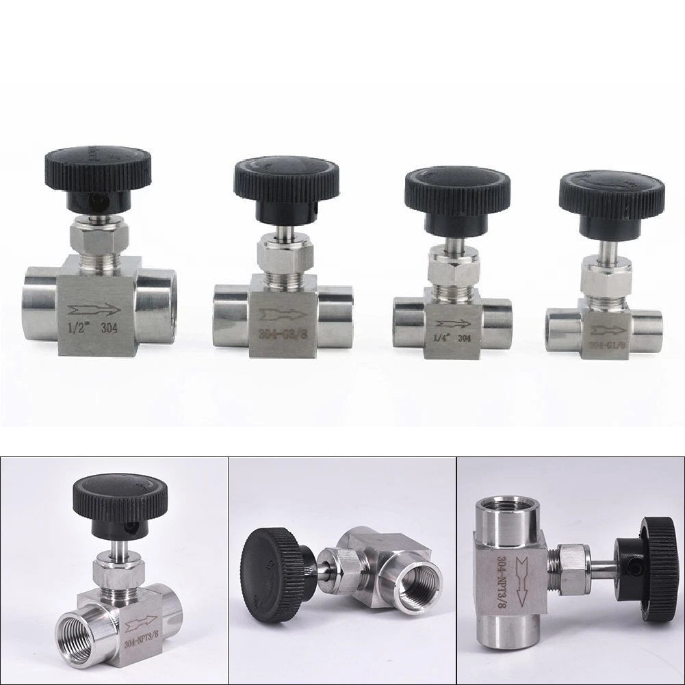 304 Stainless Steel Needle Valve for Automotive Applications