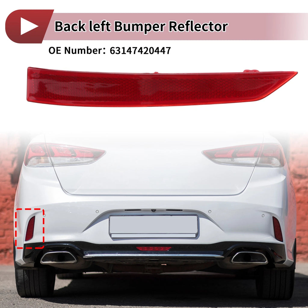 Rear Left Bumper Reflector for BMW 320i (2020–2022)