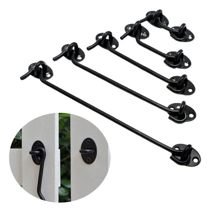 Heavy Duty Cabin Hook and Eye Latch Lock for Easy Installation