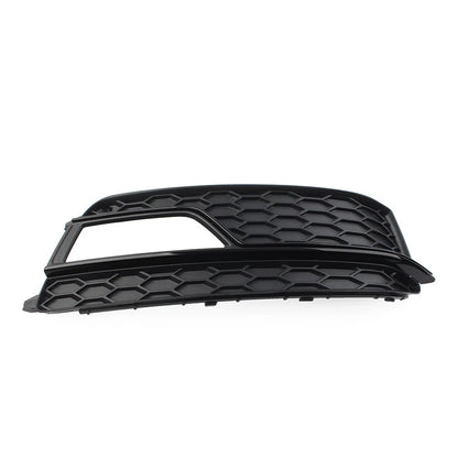 Front Bumper Honeycomb Fog Light Grille Cover for Audi A5 S5 (2013–2017)