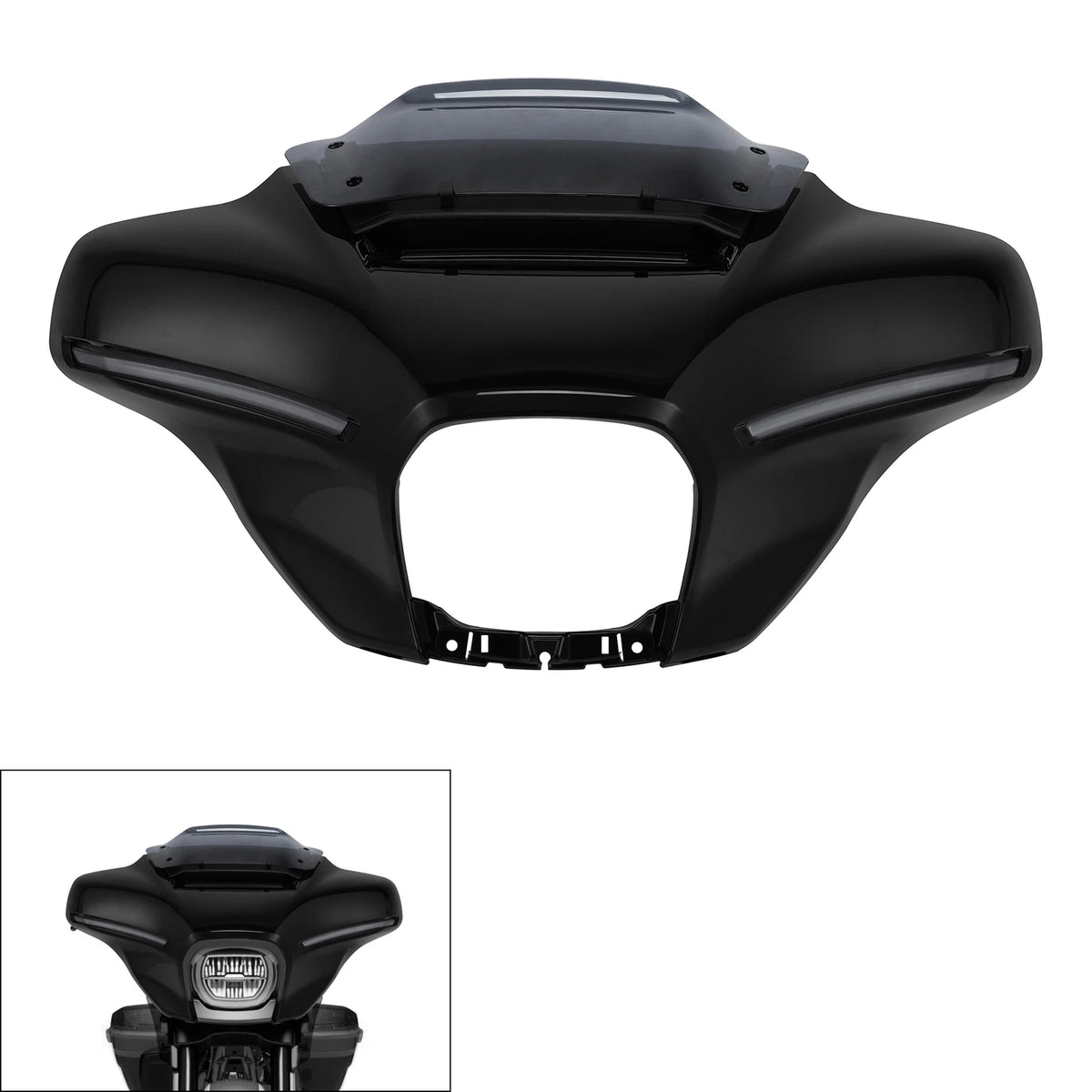 Front Fairing Windshield Air Vent Lights for Harley CVO Street Glide (2023–2024)