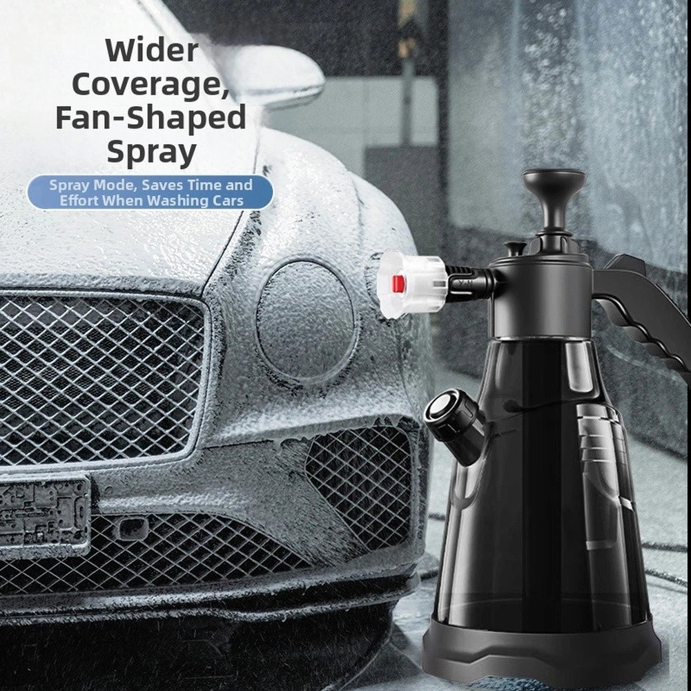 2X Foam Spray Bottle with Ergonomic Grip for Car Washing Tasks