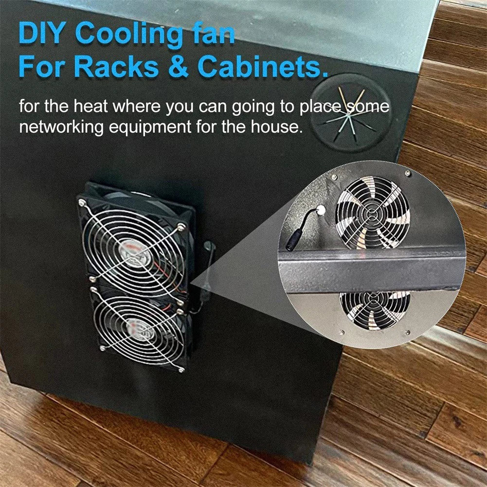 12cm Fan Cooling with Controller 3000RPM for Servers Computers Cabinets