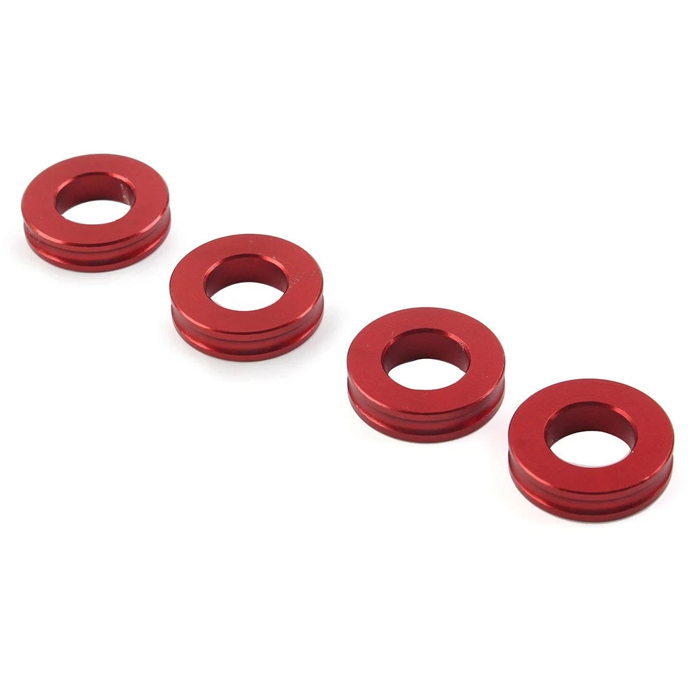4X CNC Brake Caliper Spacer Kit for Ducati Panigale V4/R/S (2018–2021) Red