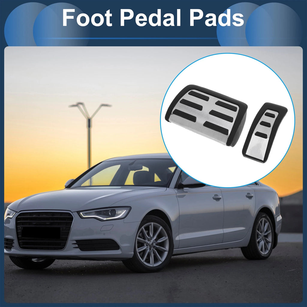 Automatic Footrest Pedal Cover Set for Audi A6 (2005–2011)