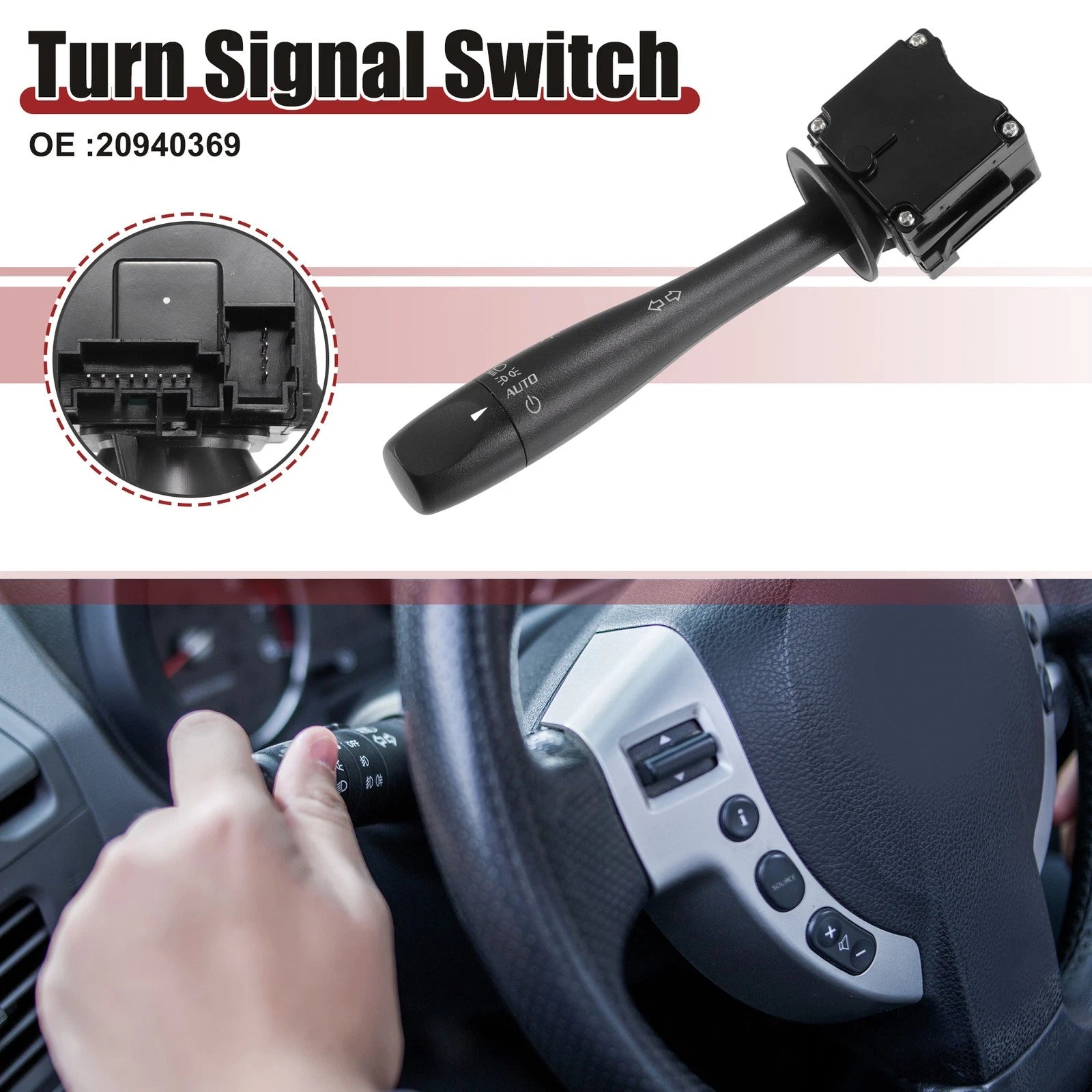Turn Signal Switch Multifunction for Chevrolet Silverado (2014–2019)