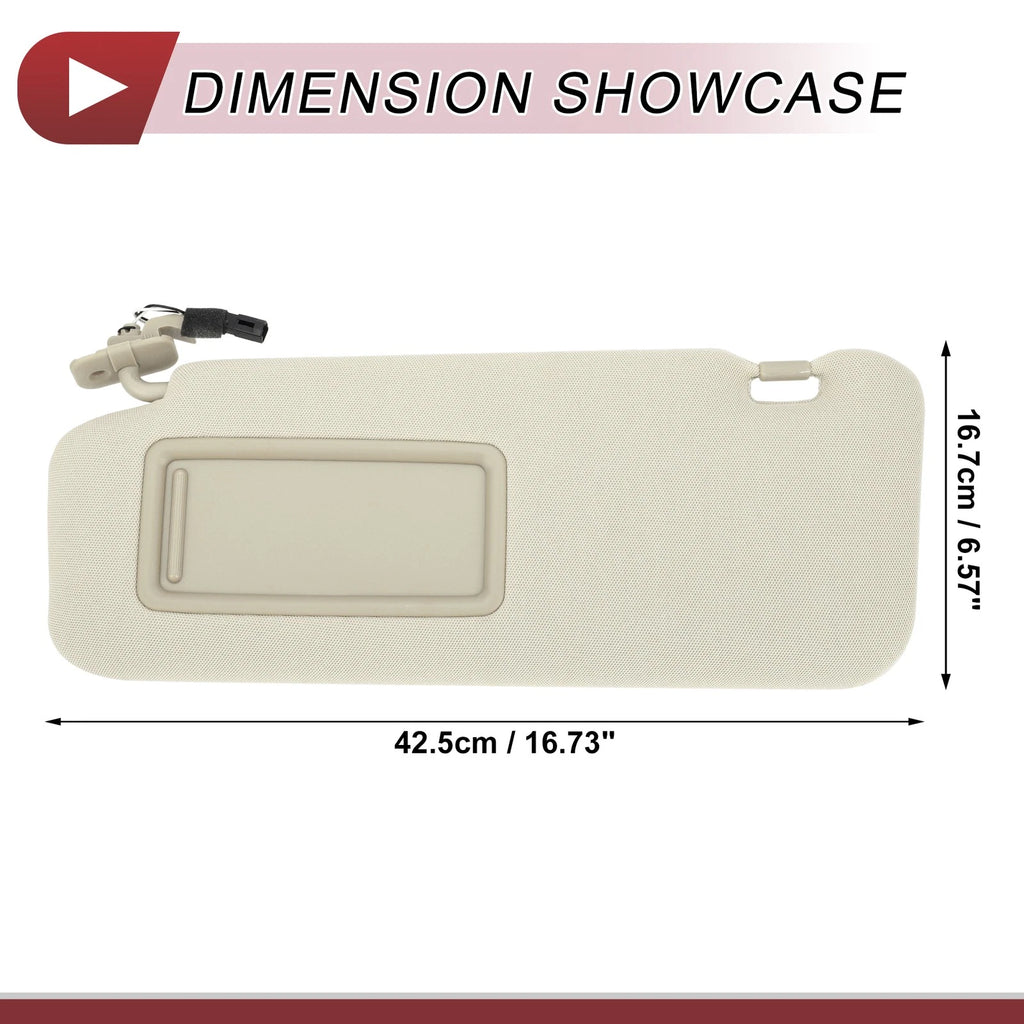 Car Sun Visor No.TDY1-69-320 for Mazda CX-9 (2010–2015) Left Driver Side