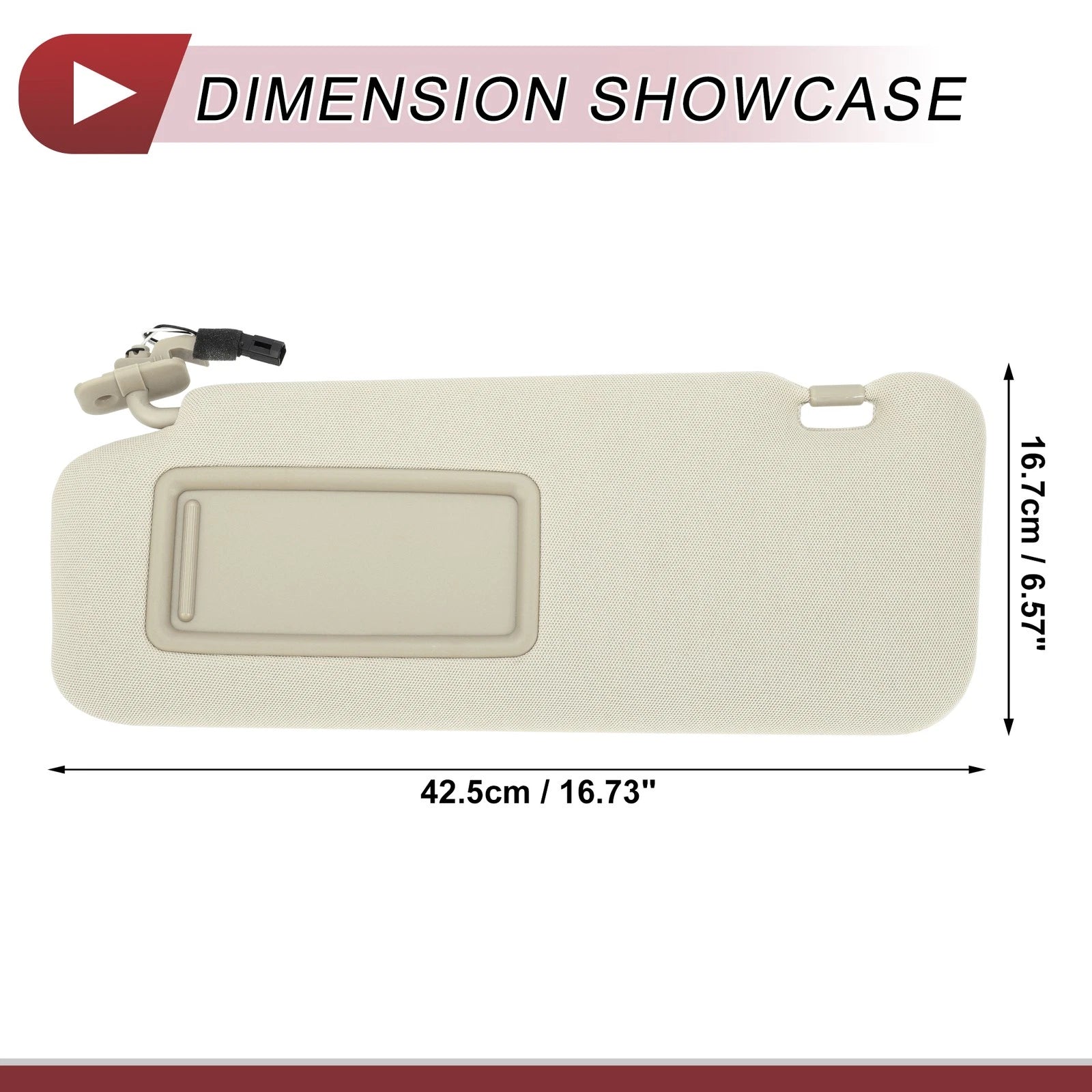 Car Sun Visor No.TDY1-69-320 for Mazda CX-9 (2010–2015) Left Driver Side