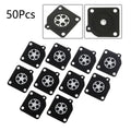 50Pcs Metering Diaphragm for ZAMA C1U Carburetor (Chainsaw Parts)
