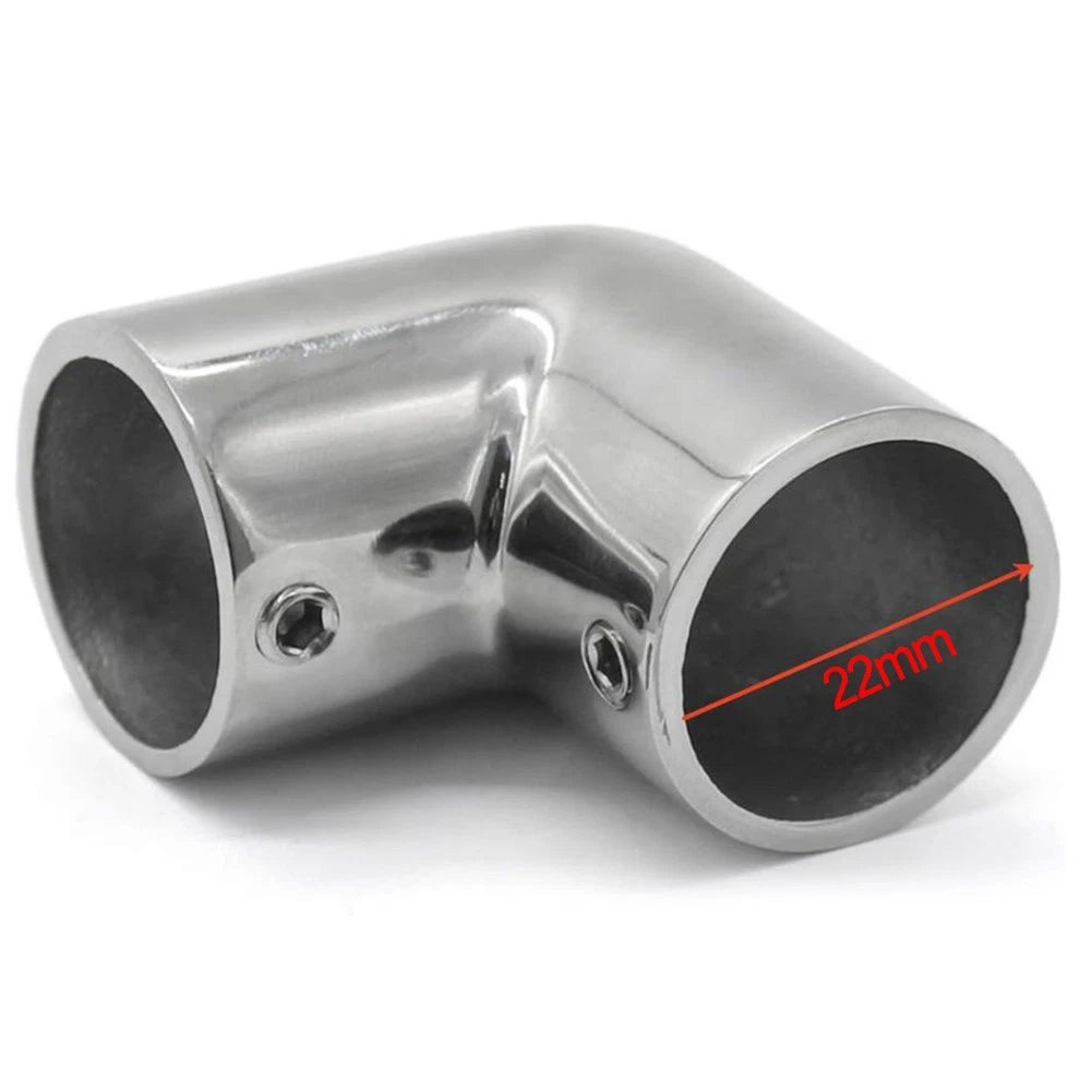Elbow Connector for Boat Handrails 22MM 25MM 30MM Marine Stainless Steel