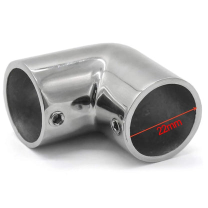 Elbow Connector for Boat Handrails 22MM 25MM 30MM Marine Stainless Steel