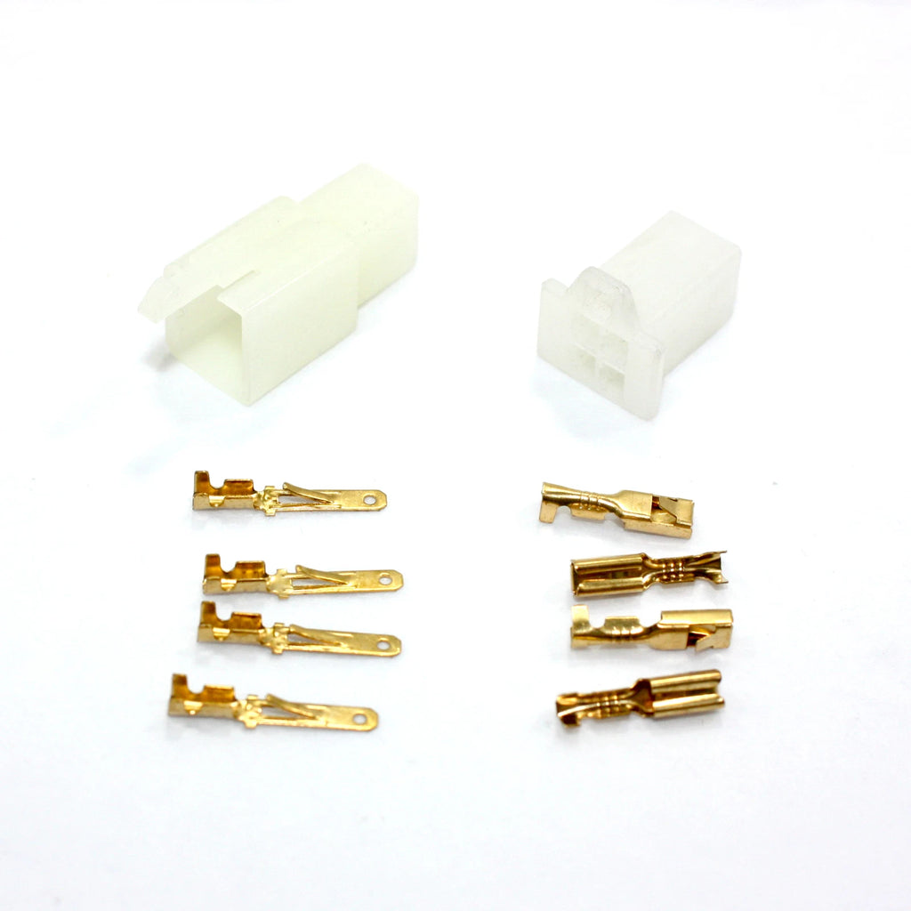 4 Pins Male Female Wiring Loom Plug Socket for ATV Buggy (PIT PRO QUAD)