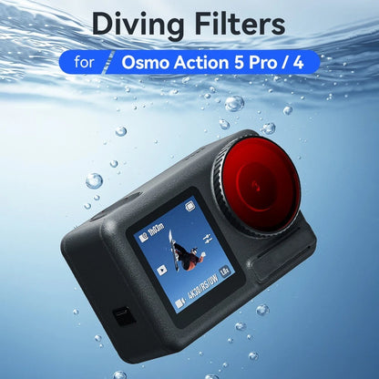 Waterproof Fog Resistant Lens Filter for Osmo Action 5 Pro