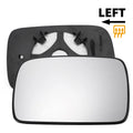 Heated Left Side Mirror Glass Replacement for Volkswagen Polo (1994–2000)