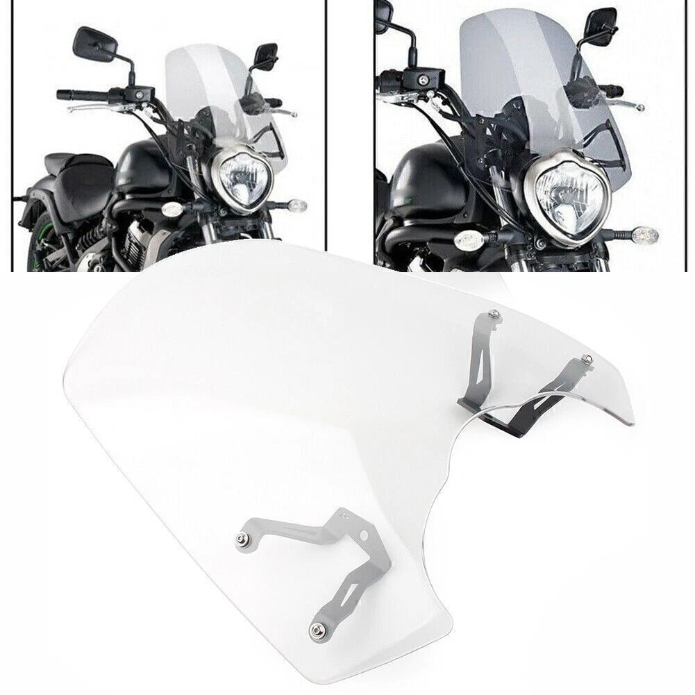 Windshield with Bracket for Kawasaki Vulcan S 650 (2015–2023)