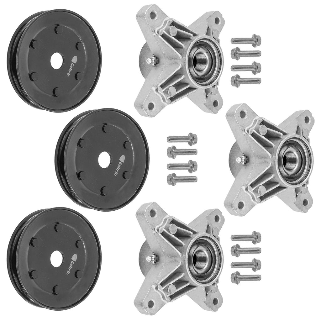 Deck Spindles with Pulley Replacement for Cub Cadet ZT 1850 (2009–2014)