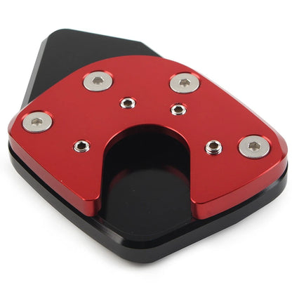 Kickstand Side Stand Extension Plate Pad for Honda X-ADV XADV 750 (2017–2018) Red