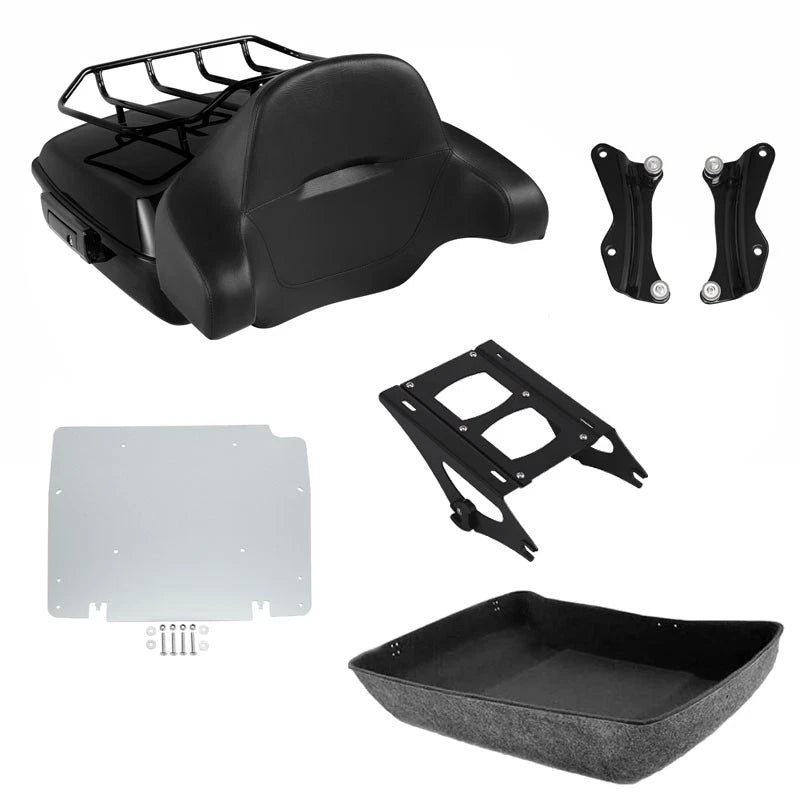 Chopped Trunk Pad Rack Mount for Harley Touring (2014–2026)